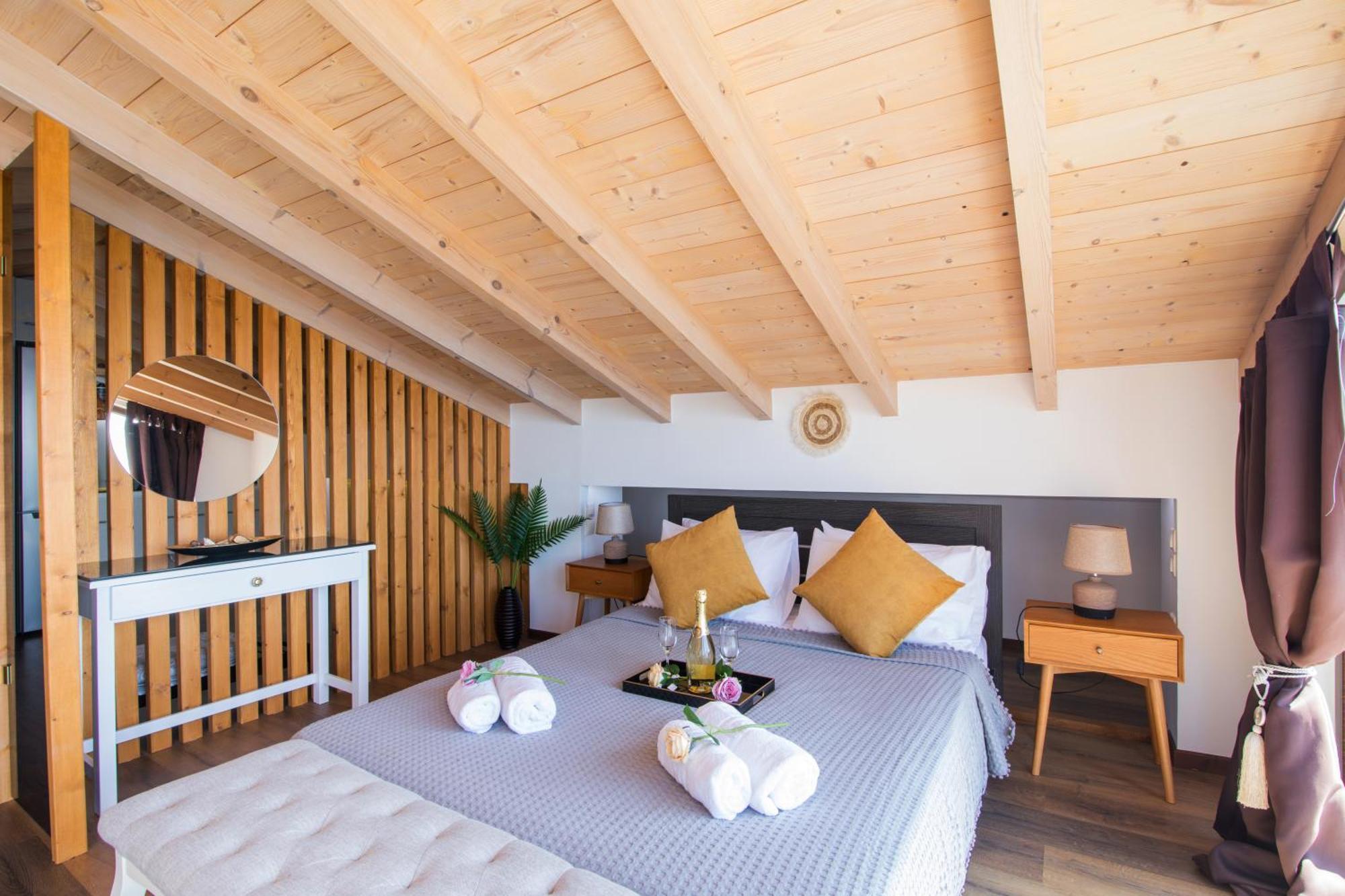 Blue Sky Loft By Corfuescapes Lägenhet Spartylas Exteriör bild